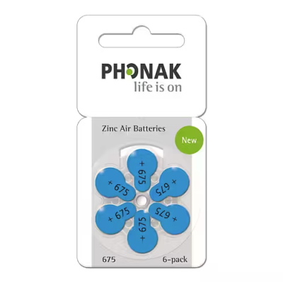 Phonak 675 Batteri