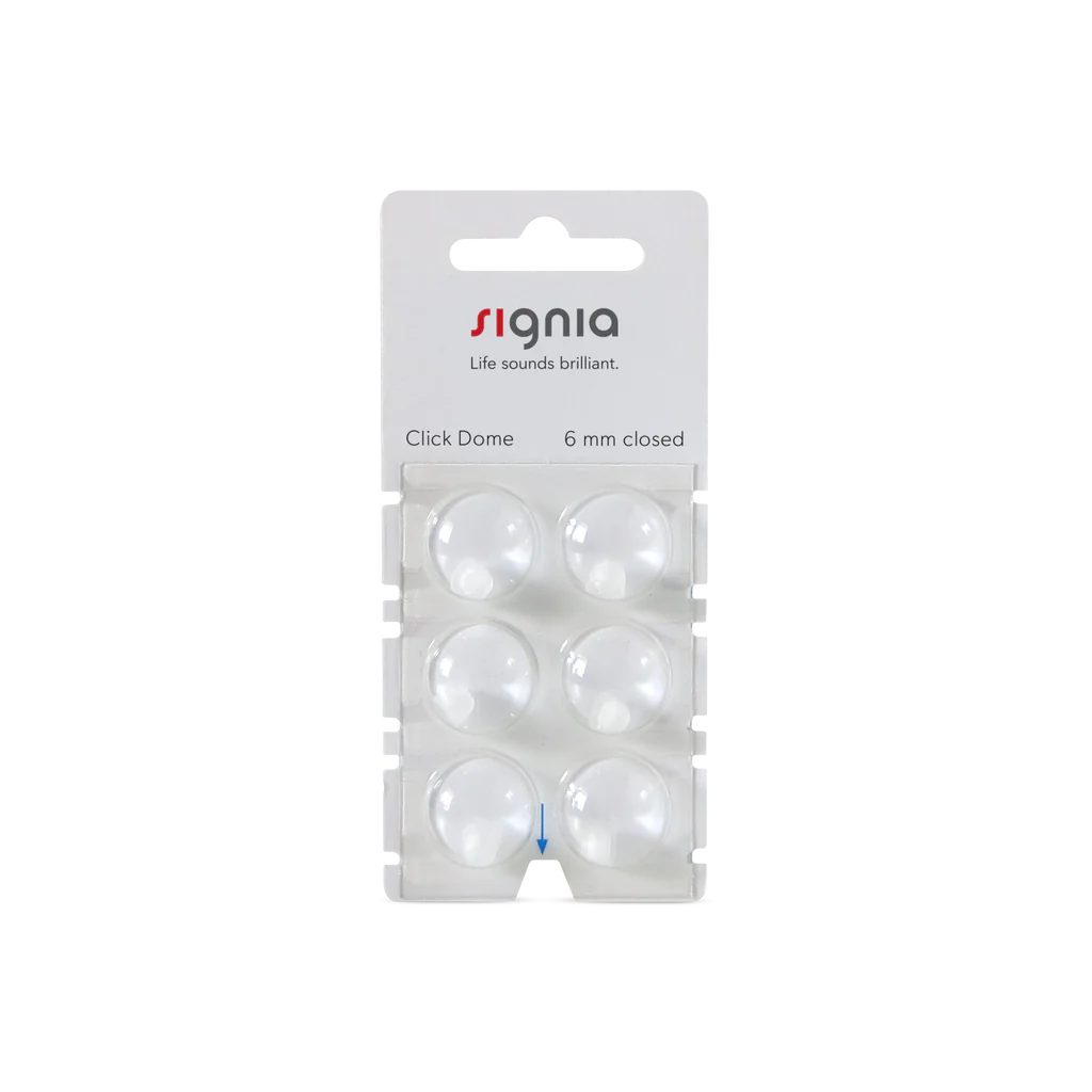 Signia click dome 6mm closed 10426025