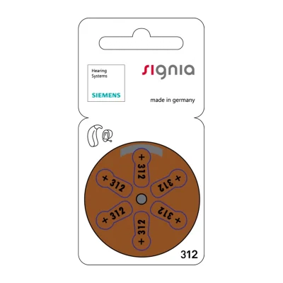 Signia 312 Battery 10821482